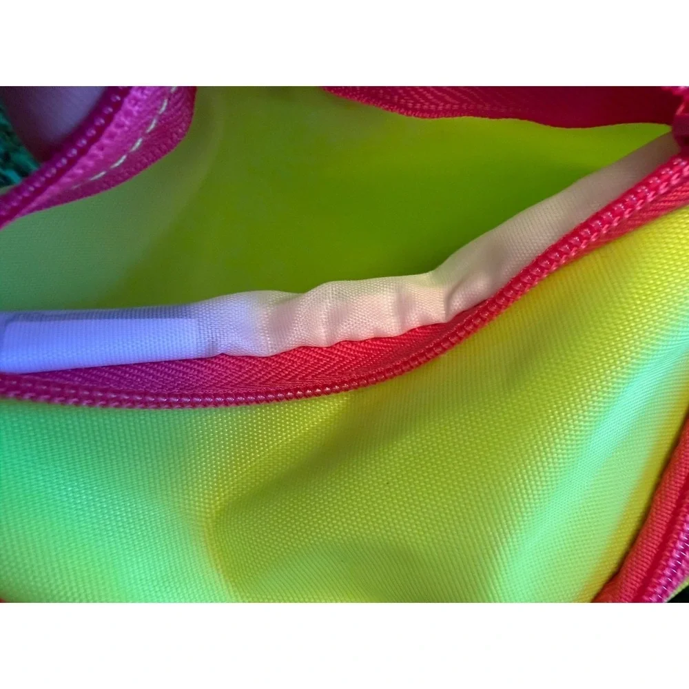 D.A.R.E. Fanny Pack Unisex OS Neon Yellow Excellent Retro 90s Waist Bag Pouch